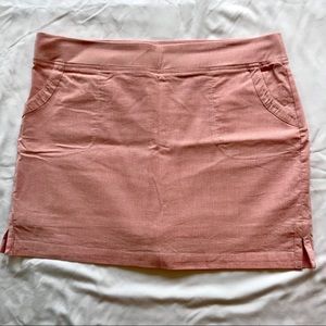 Crown & Ivy white and pink skort, size 14